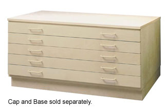 SMI Birch 5 Drawer Flat File 18