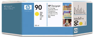HP 90 Yellow Printhead & Printhead Cleaner (C5057A)