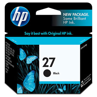 HP 27 Black Ink Cartridge (C8727AN)
