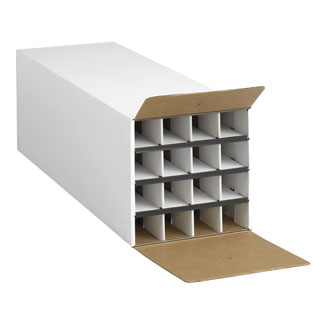 Safco Tube-Stor KD Stackable Roll File 16 Tubes 37