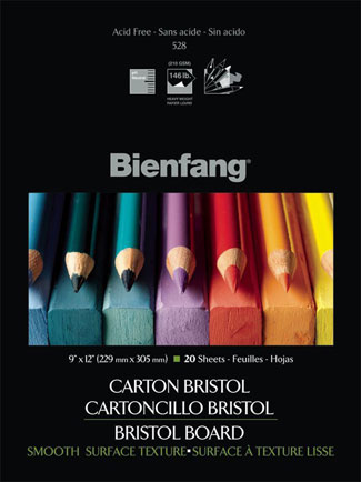 Bienfang 146 lb Drawing Bristol Paper Smooth Surface 9