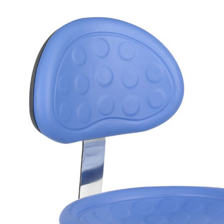 Safco SitStar Stool Blue Back Rest (6661BU)