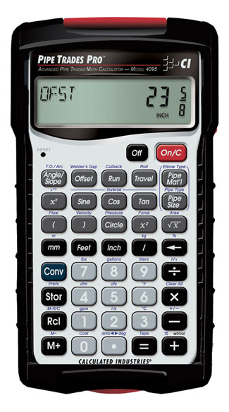 Calculated Industries Pipe Trades Pro Calculator (4095)