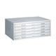Safco Facil 5 Drawer Flat File 24 x 36 in Light Gray (4969LG)