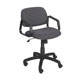 Safco Cava Collection Mid Back Chair Cobblestone Plum (3451CP)