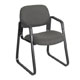 Safco Cava Collection Sled Base Guest Chair Black (3452BL)