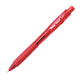 Pentel WOW! Retractable Ballpoint Medium Point Red  12/Box (BK440B)