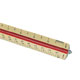 Alvin Architects & Engineers Mechanical 30cm Plastic Triangular Drafting Scale (270PX)