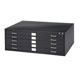 Safco 5 Drawer Flat File 24 x 36 in Black (4994)