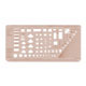 House Plan & Fixtures 8x4 Scale 1/8