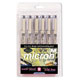 Sakura Pigma Micron 6 Color Pen Set .25mm (30063)