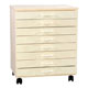 SMI 8 Drawer Unfinished Birch Media Storage Cabinet 13