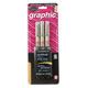 Sakura Pigma Graphic 3 Pen Set Black 1mm, 2mm, 3mm (38881)