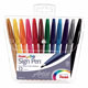Pentel Sign Pens 12 Color Assortment (S520-12)