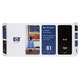 HP 81 Black Dye Printhead & Cleaner (C4950A)