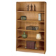 Safco Oak Veneer 5 Shelf Bookcase 60