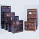 Safco Oak Veneer 7 Shelf Bookcase 84