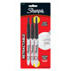 35793 Sharpie Retractable Ultra Fine Black 3/pk