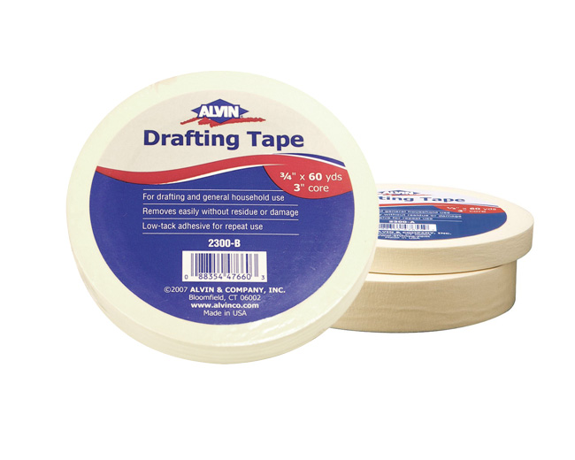 Drafting Tools & Kits Office Products Alvin 2300B Drafting Tape 3/4 x
