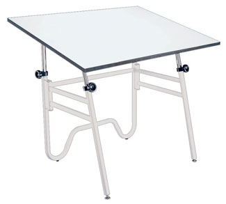 Alvin Opal Space Saver Drafting Table 36