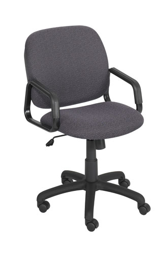 Safco Cava Collection High Back Chair Charcoal (3450CH)