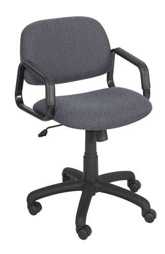 Safco Cava Collection Mid Back Chair Blue (3451BU)