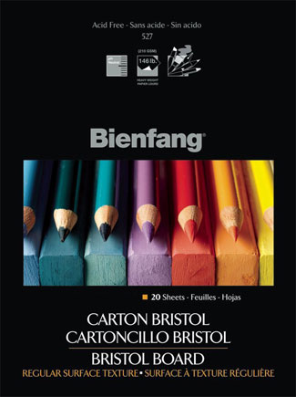 Bienfang 146 lb Drawing Bristol Paper Regular Surface 14