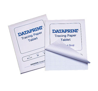 Dataprint 16 lb Non-Repro Grid Tablet 10X10 11