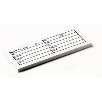 3M Post It Fax Notes