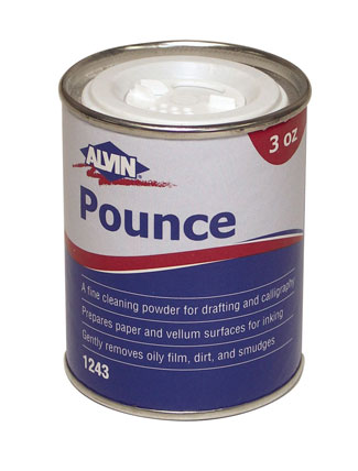 Alvin Pounce Cleaning Powder 3oz (1243)