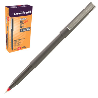 Uni Ball Pen .5mm Micro Point Red 12/Box   (60152)