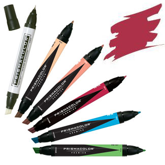 Prismacolor Premier Chisel/Fine Tip Art Marker Henna PM 152 (3564)