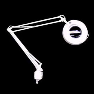 Affordable Deluxe Magnifier Lamp White 46