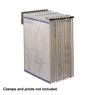 Safco Wall Rack With Pivot Bracket (5016)