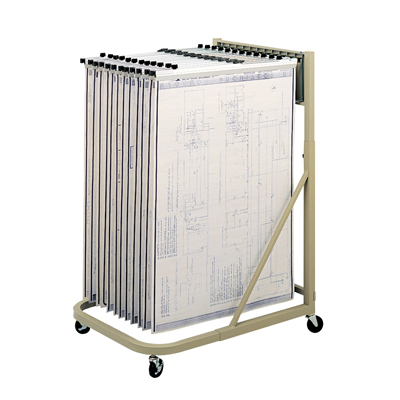 Safco Mobile Stand w/Brackets Tropic Sand  (5026)