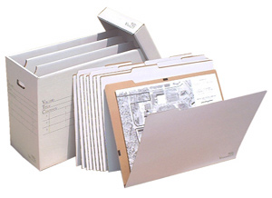 AOS VFile Vertical Flat File w/10 VFolders 18