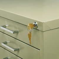 Safco 5 Drawer Flat File Lock Kit (4981)