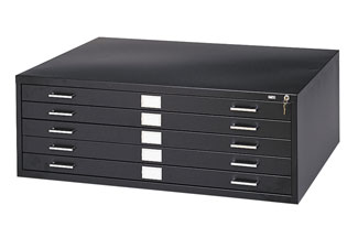 Click here to view larger image Safco 5 Drawer Flat File 24 x 36 in Black (4994BLR)