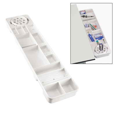 Click here to view larger image Alvin White Table Organizer (TT599-1)