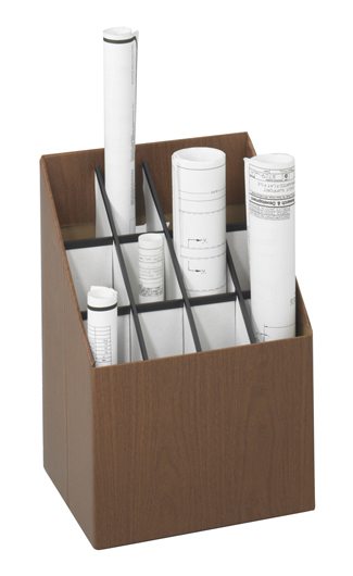 Safco Upright Roll Files (12) 3-5/8