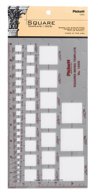 Pickett Squares Template (P1205i)