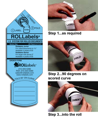 Rollabels Identification Tags 2.25