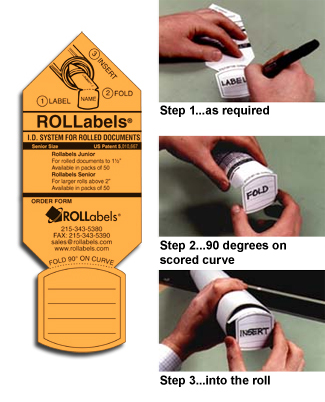 Rollabels Identification Tags 2.25