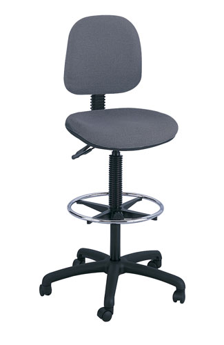 Safco Highland Drafting Chair Dark Gray w/Footring (3440DG)