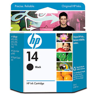 HP 14 Black Ink Cartridge (C5011DN)