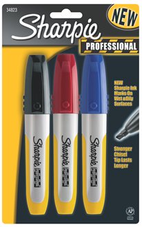 Sanford Sharpie Professional Set of 3 Colors (34823)
