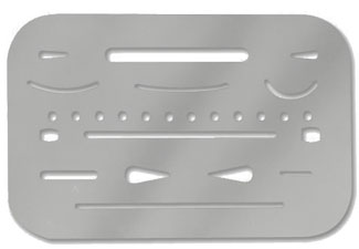 Pacific Arc Erasing Shield S/S 26 Holes (ER-26)