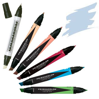 Prismacolor Premier Chisel/Fine Tip Art Marker Cold Stone PM 194 (2627)