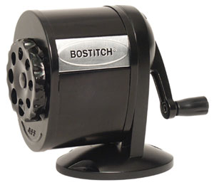 Bostitch Manual Retro Pencil Sharpener (MPS1-BLK)