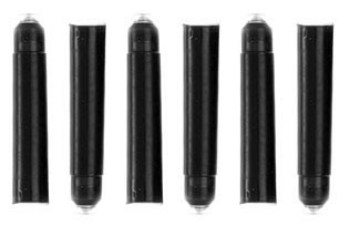 Rotring Skynn & Espirit Fountain Pen Refill Cart. 6/pk Black (12422)